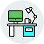 office cleaning icon
