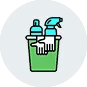 Retail Showroom Cleaning Icon